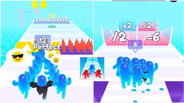 Join Blob Clash 3D Gameplay 3 , Android Games 2024  ios Walkthrough Simulator Trailer