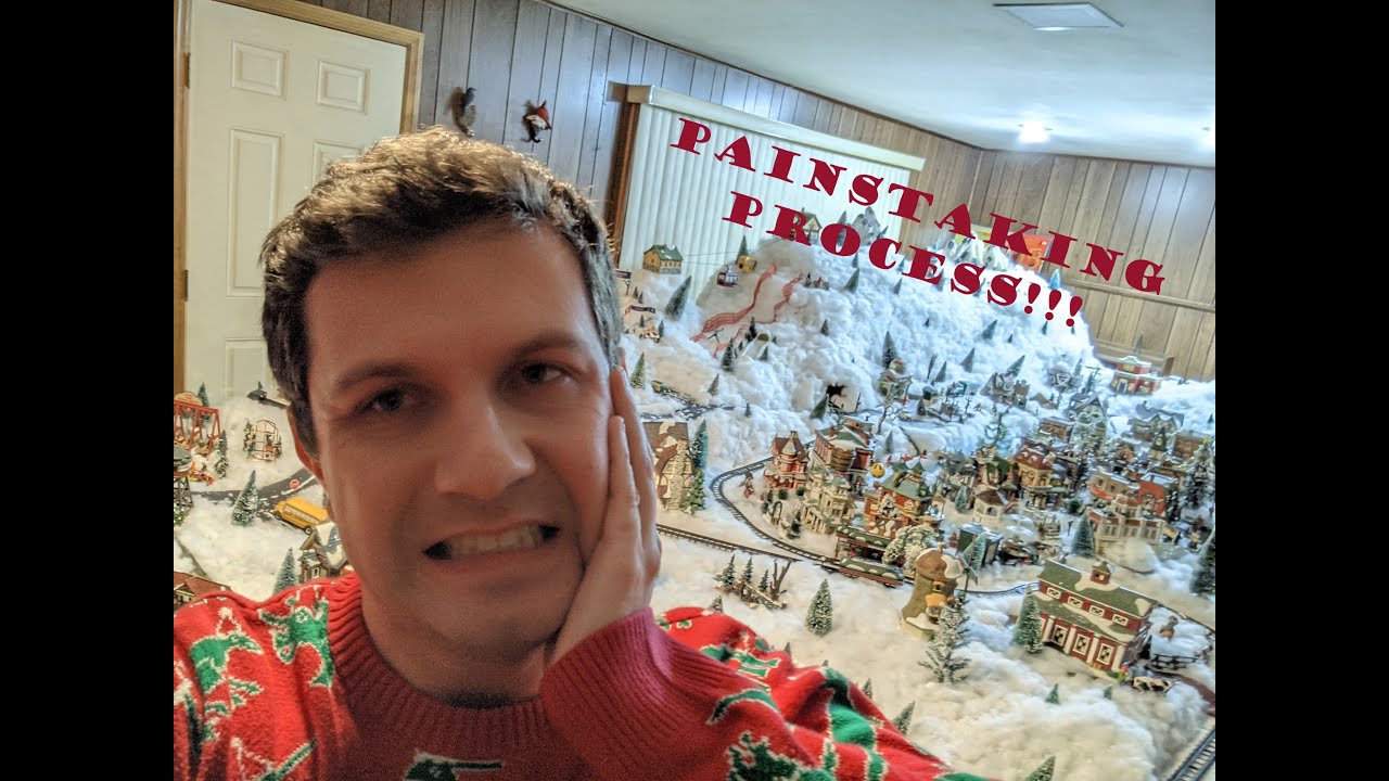 The Making of a Christmas Village YouTube
