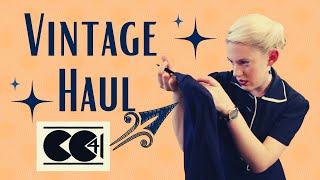 Discussing WWII Utility Dress, Dating Garments, and  Patterns || Vintage Haul