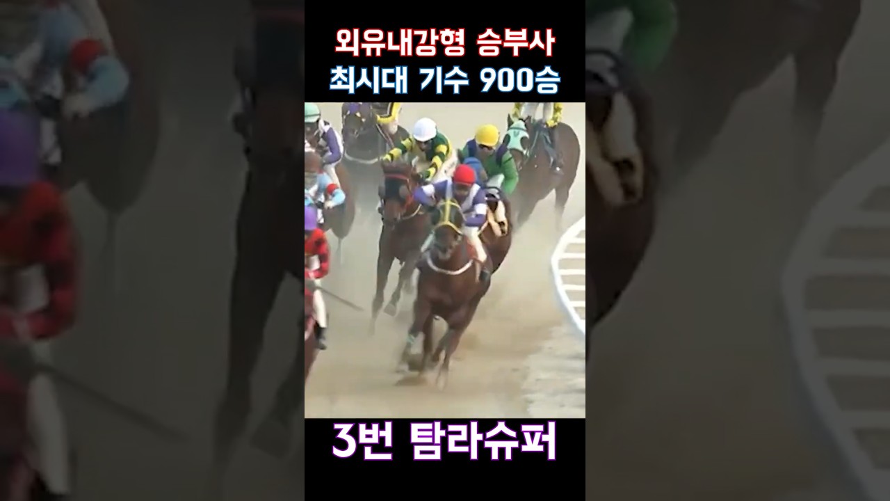 외유내강 승부사 최시대 기수 900승