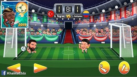 Big Head Soccer - Gameplay Walkthrough Part 2 (Android)
