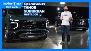 2025 Chevrolet Tahoe and Chevrolet Suburban: First Look Debut | Full-Size SUV Fun
