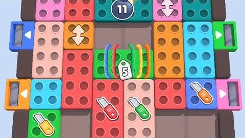 Screw Block Escape Level 189-190 Walkthrough Gameplay Android,iOS