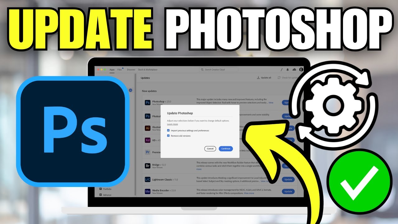 How To Update Adobe Photoshop To Latest Version