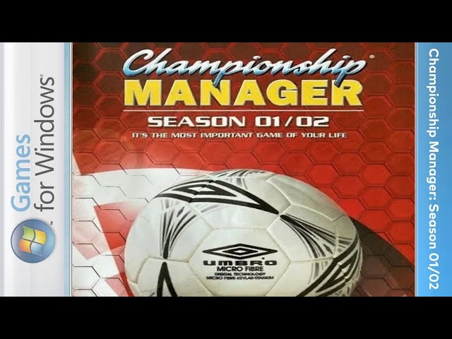 Championship Manager: Season 01-02 (PC CD)