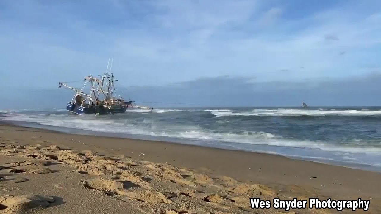Bald Eagle II towed out to sea (Wes Snyder Photography)