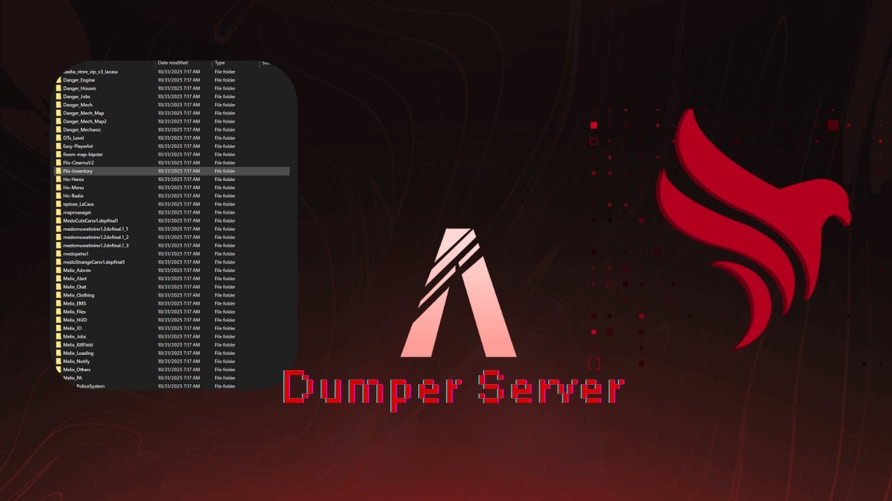هاك سحب ملفات فايف ام يسحب بشكل كامل  ( مجاني )  😲  | RedEagle Dumper Fivem file extractor