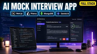 AI Mock Interview App in Next.js | Gemini API + Prisma + MongoDB Full Stack Project