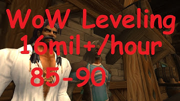 6.0 MoP 85-90 Fastest Leveling Monkey Runs [WoW Guide]