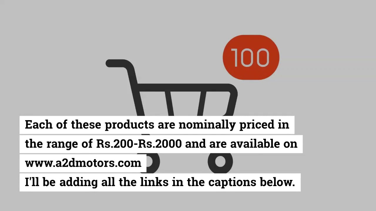 Best Accessories for Maruti Swift 2020