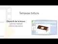 Tutoriel Vidéo d'Edificius - Terrasse toiture - ACCA software