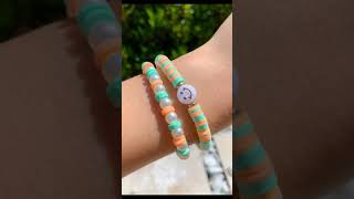 Preppy clay bead bracelet ideas!! (Not my photos)