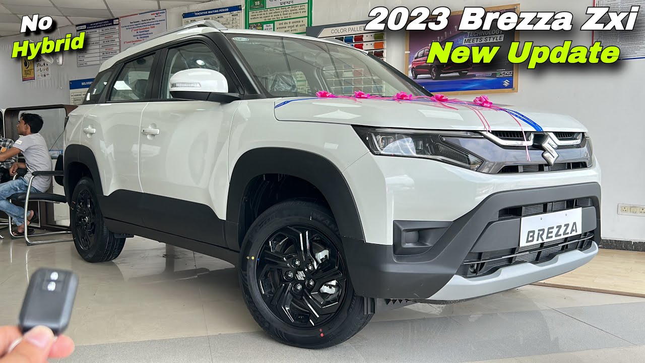 Brezza Zxi 2023 New Update ️ Maruti Suzuki Brezza Zxi 2023 Price