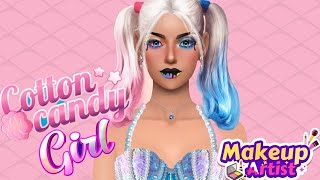 Makeup Artist Perfect Design Cotton Candy Makeover! Makeup games, Fashion Stylist screenshot 1