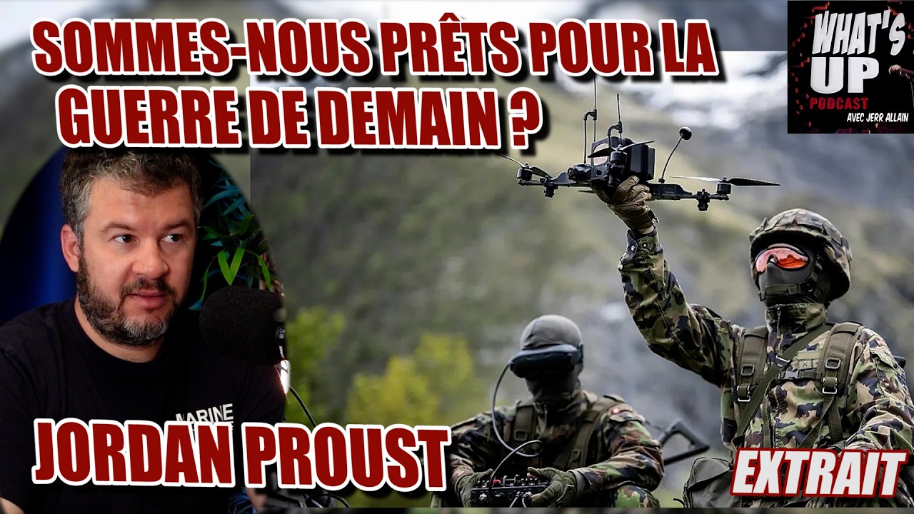 DRONE : La GUERRE de DEMAIN / Jordan Proust / Whats Up Podcast (Extrait)