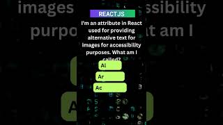Enhancing Accessibility in ReactJS: Harnessing Aria-Label for an Inclusive User Experience! #coding