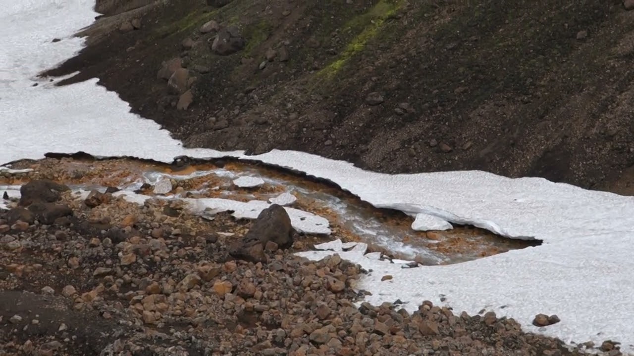 Rauðufossar waterfall in Iceland — Rauðufossar — video poster