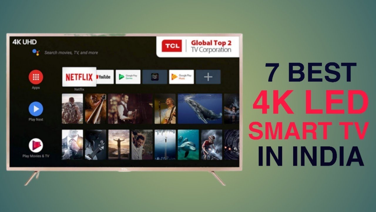 Top 7 Best 4k Smart TV in India Under 50000 with Price | Best Smart TV