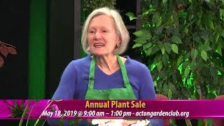 The Acton Garden Club Annual Plant Sale Interview