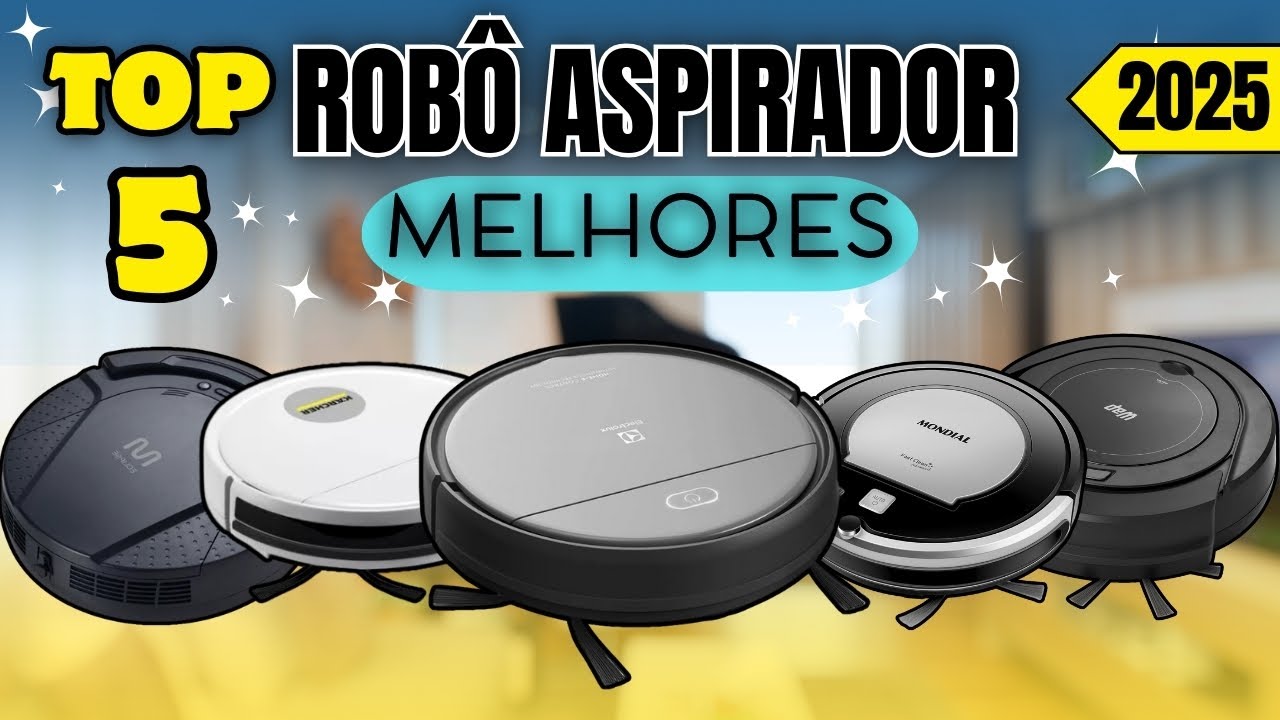 Qual Melhor Aspirador Robô Que Varre, Aspira e Passa Pano? Top 5 Custo ...