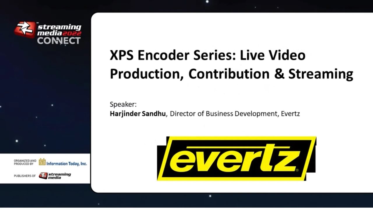 XPS Encoder Series: Live Video Production, Contribution & Streaming