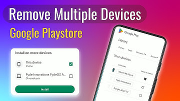 How to fix multiple devices problem on play store