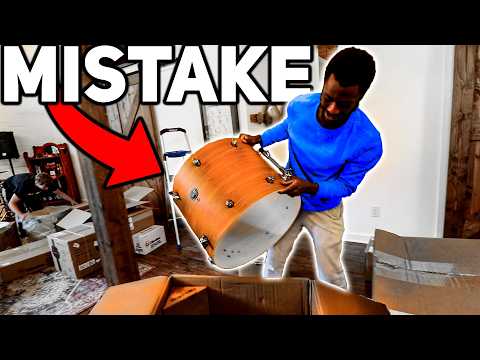 This Drum Set Almost Broke Them.
