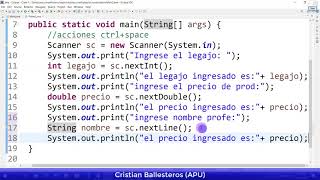 Leer datos por consola   Uso de la Clase Scanner en JAVA PARTE 2/3
