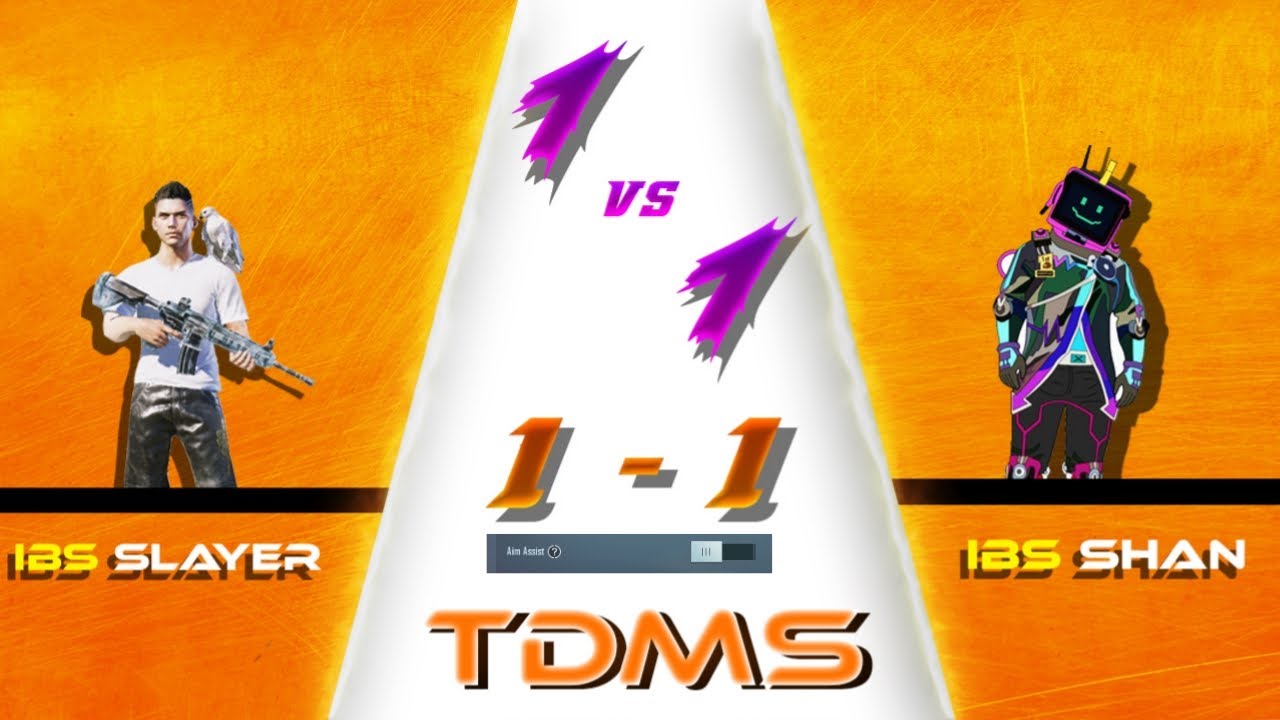 1v1 ARM TDM AGAINST iBs ShAn | AIM ASSIST OFF 🔥 PUBG MOBILE