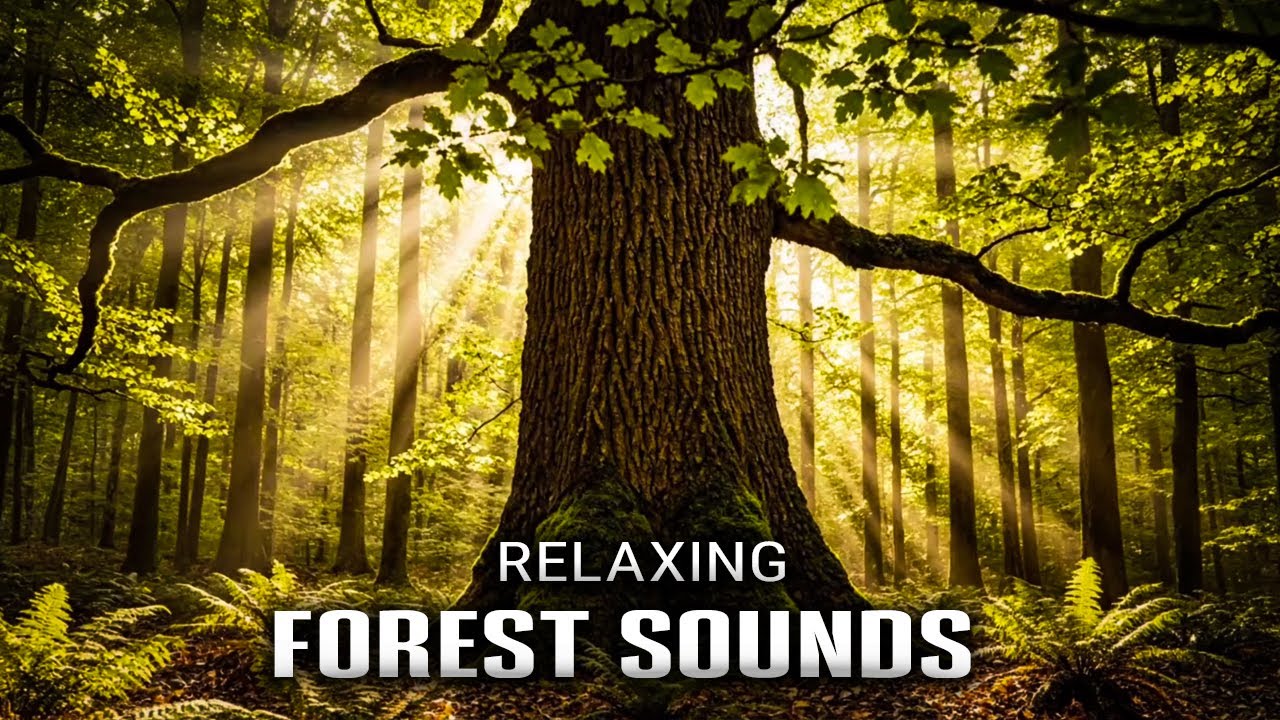 Relaxing Forest Sounds 🌳 for Deep Sleep and Meditation | Birds Chirping Nature Noise