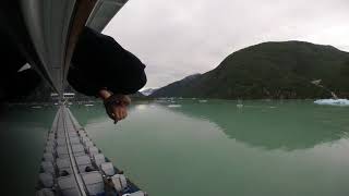 Emerald Princess Tracy Arm Alaska Glacier Scenic Cruise Time Lapse