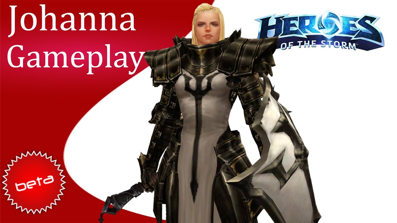 Heroes of the Storm - Johanna Gameplay (Leaked Replay)