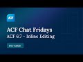 ACF Chat Friday – Dec 5, 2025: ACF 6.7 Inline Editing