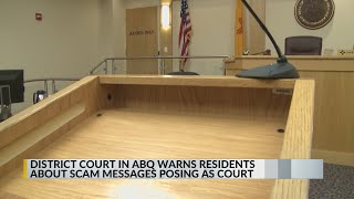 Second Judicial District Court warns about fake text messages circulating