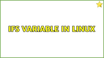 IFS variable in Linux (2 Solutions!!)