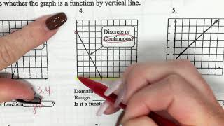 Algebra- Continuous and Discrete Functions