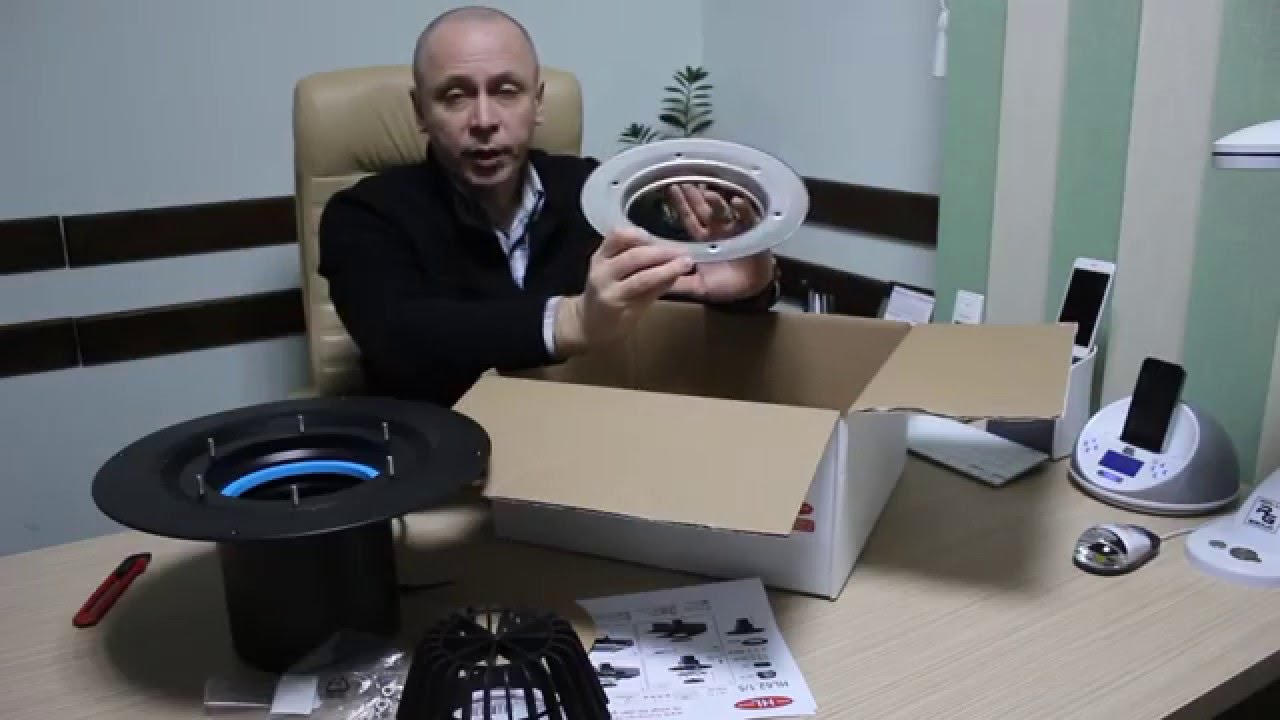 HL62.1/5 Покрівельна воронка DN160 Воронка кровельная с ...