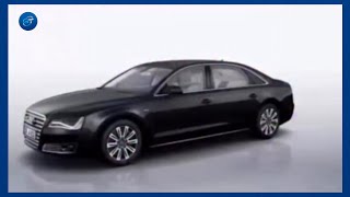 This is the Audi A8L Security, engineered with extreme protection features for VIPs under threat