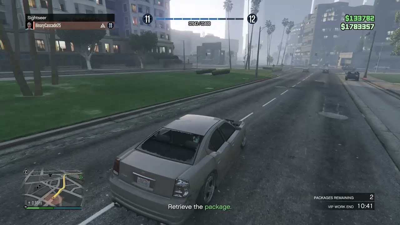 GTA Online Vip work Retrieve the Package YouTube