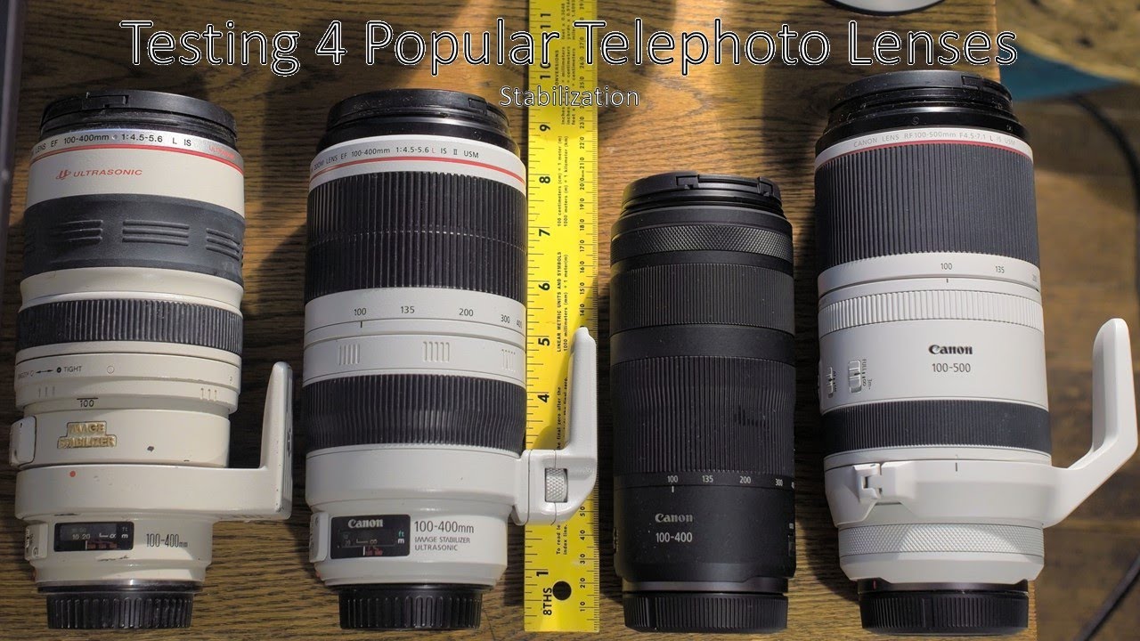 Stabilization Test EF/RF 100400mm and RF 100500mm Telephoto Lenses on Canon R7 (Bonus EF 1.4x