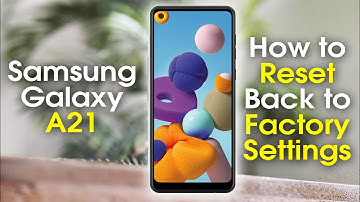 Samsung Galaxy A21 How to Reset Back to Factory Settings | H2TechVideos