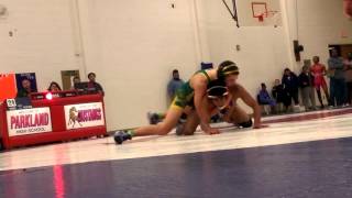 Wrestling: 138- Trent Solomon (West Forsyth HS) vs Brayan Ceballos (Parkland HS) 2015-16