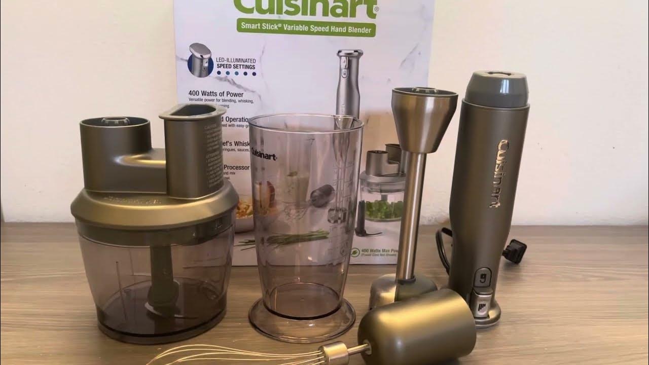 Cuisinart Variable Speed Immersion Blender with Food Processor from
