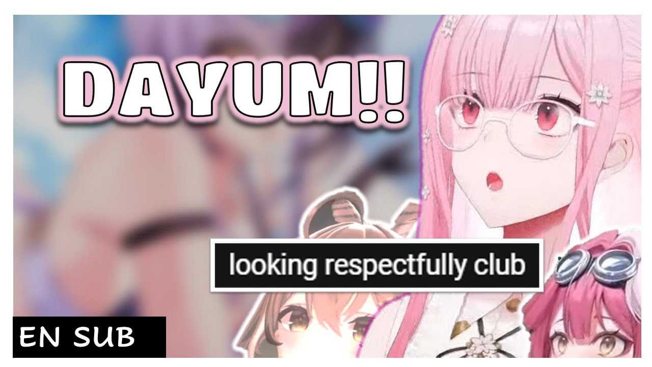 Raora, Calli and Mumei When They Check Out Shiori's Fan Art【 hololive EN 】