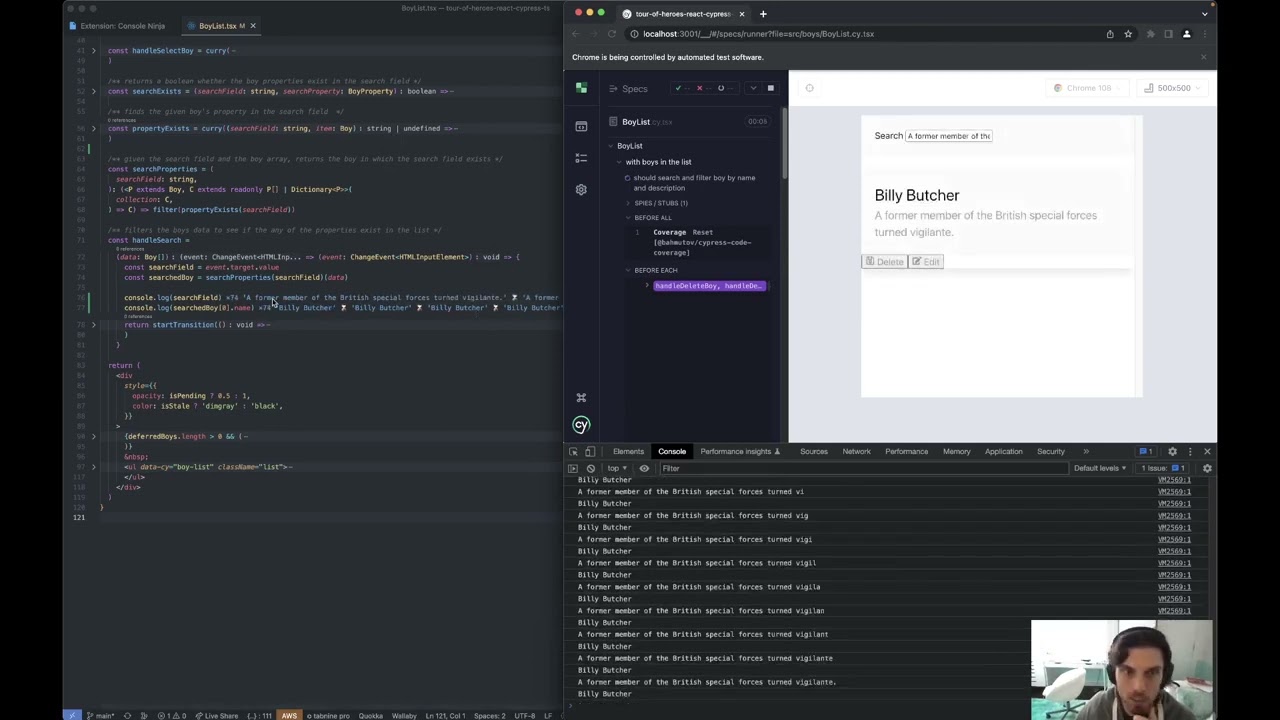 console ninja - get console.log feedback in your IDE