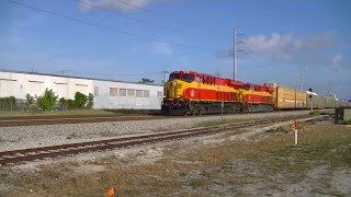 FEC Freight Train 2038