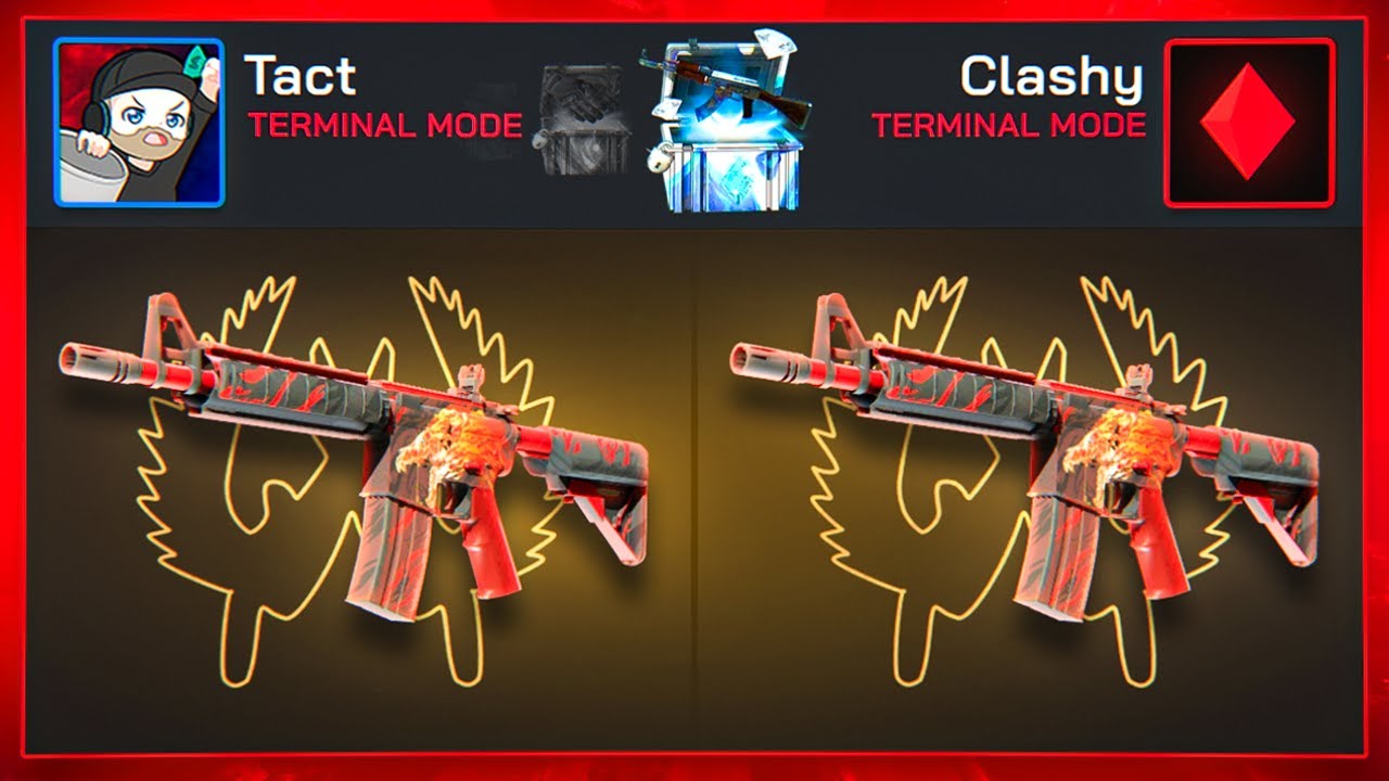 INSANE TERMINAL MODE CASE BATTLES ON CLASH.GG!