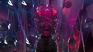 VJ Pulsating Face Seamless Footage