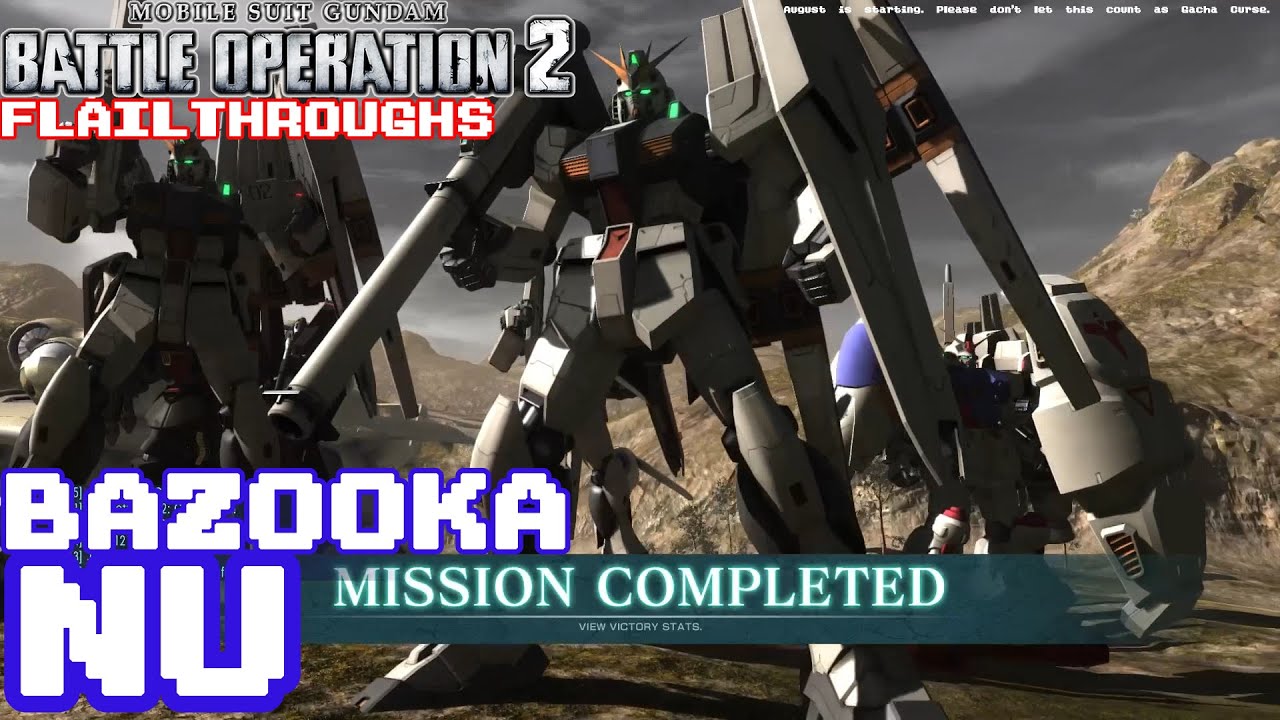 Gundam Battle Operation 2: RX-93 Nu Gundam With New Hyper