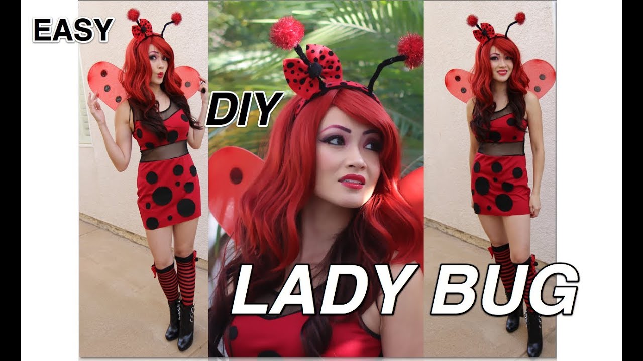 DIY Ladybug Costume for Halloween